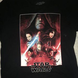 Star Wars The Last Jedi Galaxy Premiere Shirt RARE